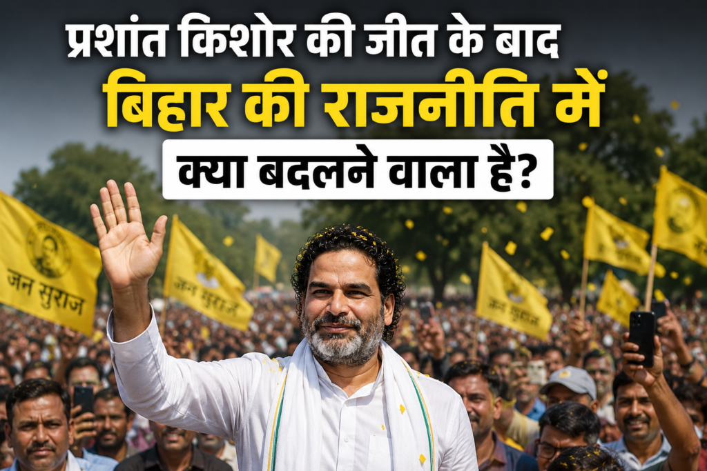प्रशांत किशोर की जीत के बाद बिहार की राजनीति